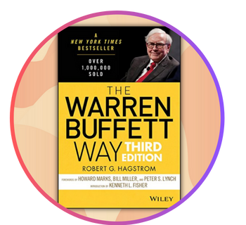 illustrating atomic reads book summary no- fiction the warren buffet way book cover